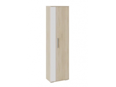 Шкаф для одежды Нуар тип 1 (Дуб Сонома, Белый Ясень)